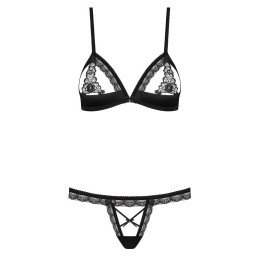 La Boutique del Piacere|Completo intimo nero con coppe aperte27,05 €Completini intimi sexy