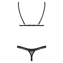 La Boutique del Piacere|Completo intimo in pizzo blu e nero19,02 €Completini intimi sexy