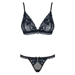 La Boutique del Piacere|Completo intimo in pizzo blu e nero19,02 €Completini intimi sexy