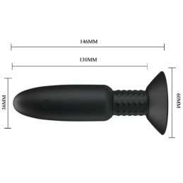 La Boutique del Piacere|Beaded plug anale vibrante e rotante48,36 €Toys anali vibranti