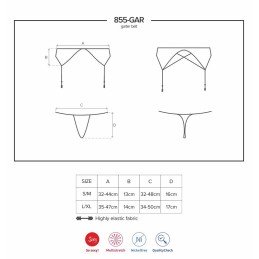 La Boutique del Piacere|Reggicalze nero con perizoma sensuale19,67 €Reggicalze e giarrettiere Sexy
