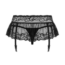 La Boutique del Piacere|Reggicalze e perizoma nero bellissimo in pizzo 830-GAR-112,46 €Reggicalze e giarrettiere Sexy