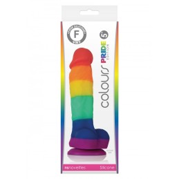 Dildo arcobaleno da 17cm pride