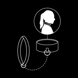 La Boutique del Piacere|Collare fetish per slave in pelle27,87 €Collari e guinzagli per bondage