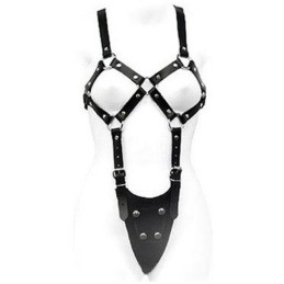 La Boutique del Piacere|Cintura con bretelle in vera pelle297,05 €Abiti fetish